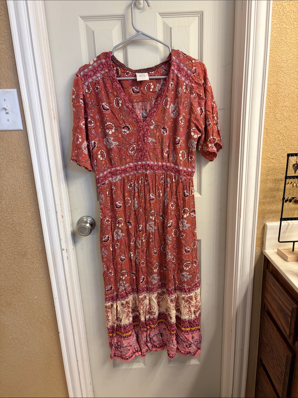 Knox rose midi dress